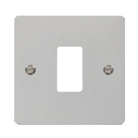 Click FPCH20401 GridPro Polished Chrome 1 Gang Define Front Plate image
