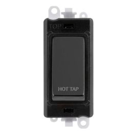 Click GM2018BKBN-HT GridPro Black Nickel 20AX 2 Pole HOT TAP Switch Module - Black Insert