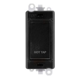 Click GM2018BK-HT GridPro Black 20AX 2 Pole HOT TAP Switch Module - Black Insert