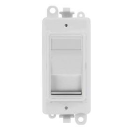 Click GM2460PW GridPro IDC Type Master Telephone Outlet Module - White Insert image