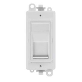 Click GM2485PW GridPro IDC Type Cat6 RJ45 Data Outlet Module - White Insert image