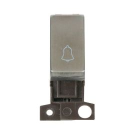 Click MD005SS MiniGrid Stainless Steel Ingot 10AX 2 Way BELL Retractive Switch Module image