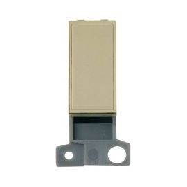 Click MD008BR MiniGrid Polished Brass Ingot Blank Module image