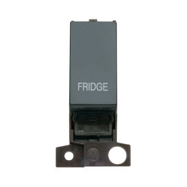 Click MD018BK-FD MiniGrid Black Ingot 13A 10AX 2 Pole FRIDGE Switch Module