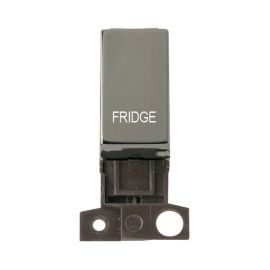 Click MD018BN-FD MiniGrid Black Nickel Ingot 13A 10AX 2 Pole FRIDGE Switch Module