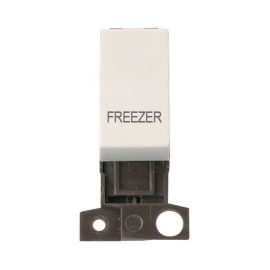 Click MD018PW-FZ MiniGrid Polar White Ingot 13A 10AX 2 Pole FREEZER Switch Module image