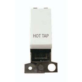 Click MD018WH-HT MiniGrid Click White Ingot 13A 10AX 2 Pole HOT TAP Switch Module