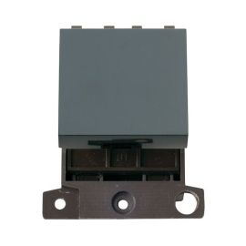 Click MD022BK MiniGrid Black Ingot 20A Twin Width 2 Pole Switch Module image