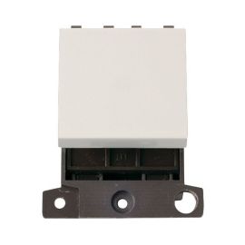 Click MD024PW MiniGrid Polar White 20A 2 Way Switch Module