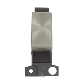 Click MD070BS MiniGrid Brushed Steel Ingot 10A 3 Position Switch Module image