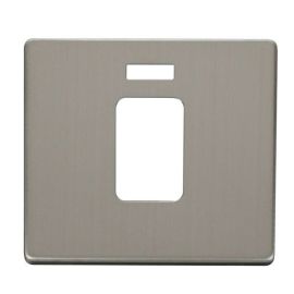 Click SCP201SS Stainless Steel Definity Screwless 45A Neon Switch Cover Plate image