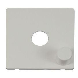 Click SCP241PW Polar White Definity Screwless 1 Gang Dimmer Switch Cover Plate image