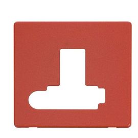 Click SCP351RD Red Definity Screwless 13A Flex Outlet Lockable Switched Fused Spur Unit Cover Plate