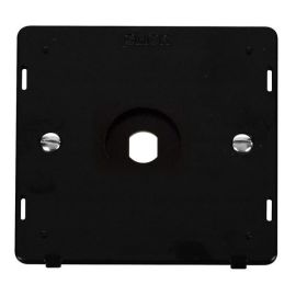 Click SIN141PL White Definity 1 Gang 1 Aperture Unfurnished Dimmer Plate Insert