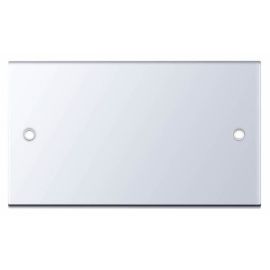 Selectric DSL343 5M Polished Chrome 2 Gang Blanking Plate
