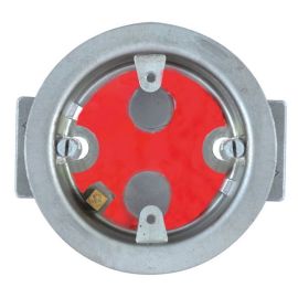 Selectric FRB-5 Round 1 Gang 35mm Deep Fire Rated Galvanised Round Steel Box