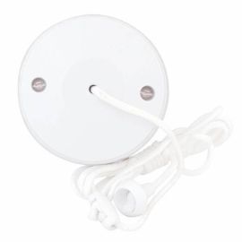 Selectric LG1730 Square White 10AX 1 Way Ceiling Pull Switch