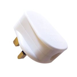 Selectric LG8191/13 Square White 13A Fused Plug Top