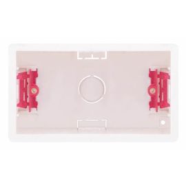 Selectric LG8588 Square 2 Gang 35mm Depth Flush Dry Lining Box image