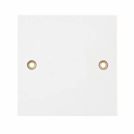 Selectric LG960 Square White 20A Centre or Side Entry Cable Outlet image