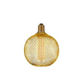 Searchlight 16003GO Gold Metal E27 Wire Mesh Effect Globe Lamp