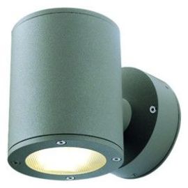 Anthracite Aluminium Outdoor Sitra Up-Down Wall Light 9W IP44