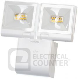 2 X 8W LED Energy Saver Flood White image