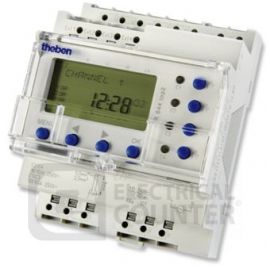 4 Channel 24 Hour/7 Day/Yearly 16 Amp Digital Time Switch 4 Module image