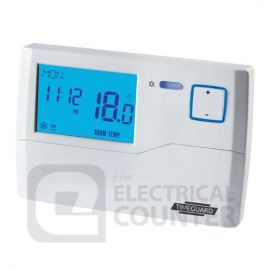 7 Day Programmable Room Thermostat with Frost Protection image