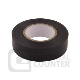 Unicrimp 1920B Black Flame Retardant PVC Insulation Tape 19mm x 20m image