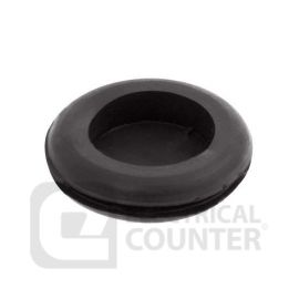 Unicrimp QGROM20CLOSED Black Standard Closed Cable Grommets 20mm (100 Pack, 0.03 each)