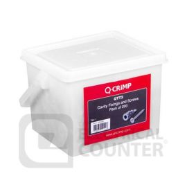 Unicrimp QTT3 Cavity Wall Screws and Fixings Tradesman Tub image