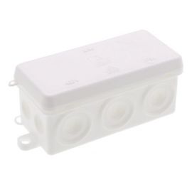 White KA006 Plastic Junction box 86x44x41mm, RAL 9001 IP55