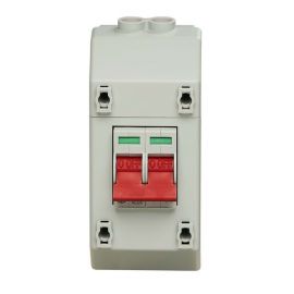 Wylex REC2S 100A 2-Pole Slimline Insulated Enclosed Supply Isolator