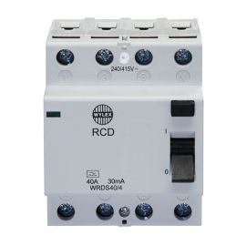 Wylex WRDS40/4 NH 40A 30mA Type-A 4-Pole RCD image