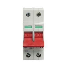 Wylex WS602 63A 2-Pole DIN Rail Main Switch Disconnector image