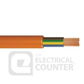 Pitacs 3183Y 1.5MM 100M OR Orange 3 Core Round Flexible 3183Y 1.5mm Cable - 100m image