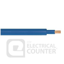 Pitacs 6181Y 25.0MM 50M BL BL Blue Double Insulated 6181Y 25.0mm Cable with Blue Core - 50 image