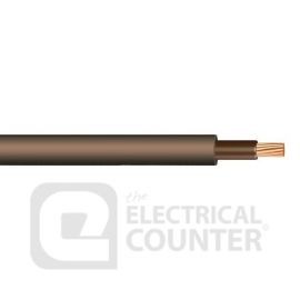 Pitacs 6181Y 25.0MM 50M BR BR Brown Double Insulated 6181Y 25.0mm Cable with Brown Core -  image