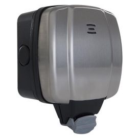 BG WPL21 Decorative IP66 1 Gang 13A 2 Pole Switched Socket