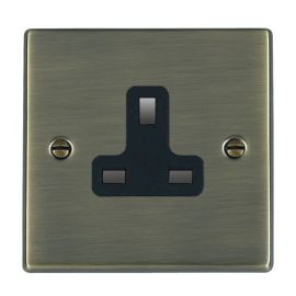 Hamilton 79US13B Hartland Antique Brass 1 Gang 13A Unswitched Socket