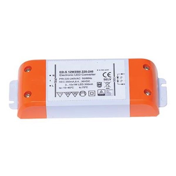 Ansell ADK12W/700 3W-12W 12V 700mA Constant Current Non-Dimmable LED Driver