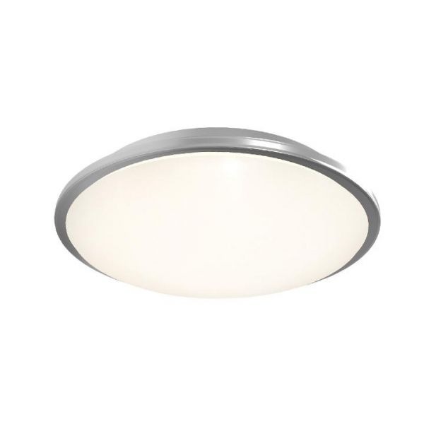 Ansell AECLED/SC/CCT Eclipse Satin Chrome 11W-25W LED 2800lm 3000/4000K CCT Wall or Ceiling Light