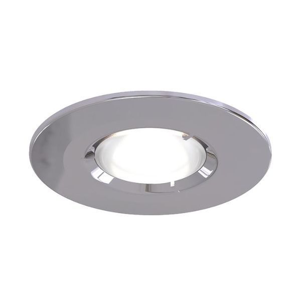 Ansell AEFRD/CH Edge Chrome 50W GU10 90mm Fire Rated Downlight