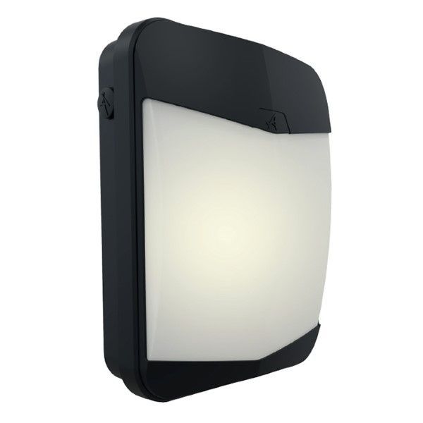Ansell APANLED Panther Black 25W LED 2300lm 3000/4000/6000K IP65 CCT Wallpack
