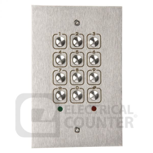 Bell System 216F Stainless Steel Flush Keypad Only