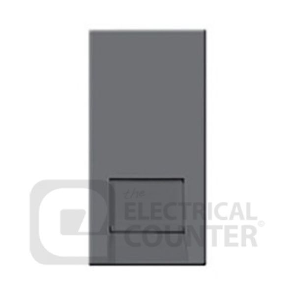 BG EMBTMIG Grey 1 Module Euro Module IDC Master Telephone Socket