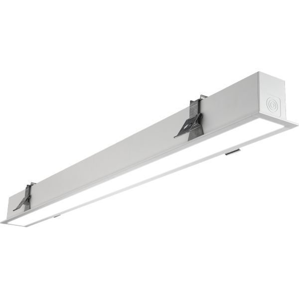 Luceco LCOT12WO12D40 Contour 12W 1250lm 4000K 1162mm Dimmable LED Recessed Light