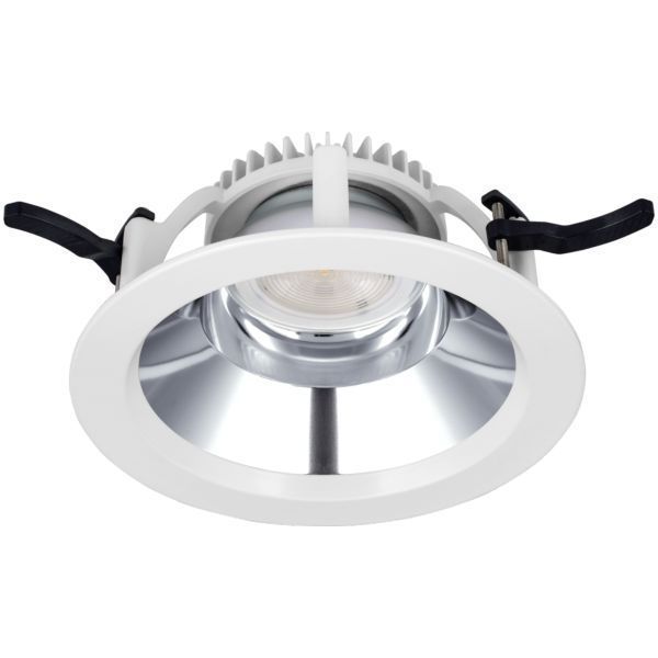 Luceco LDP20W12GD40 Platinum Gloss IP44 9.5W 1250lm 4000K 228mm Dimmable LED Downlight
