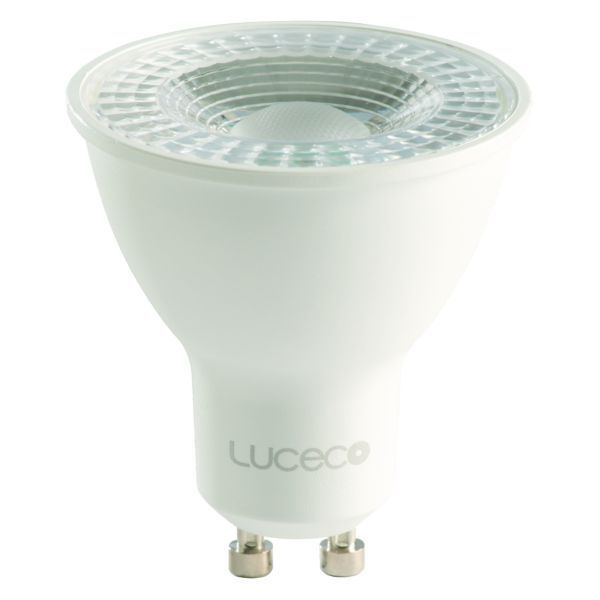 Bg Luceco Lgdn5w37p 10 Pack Of Led Gu10 Dimmable Lamp 5w 4000k Natural White